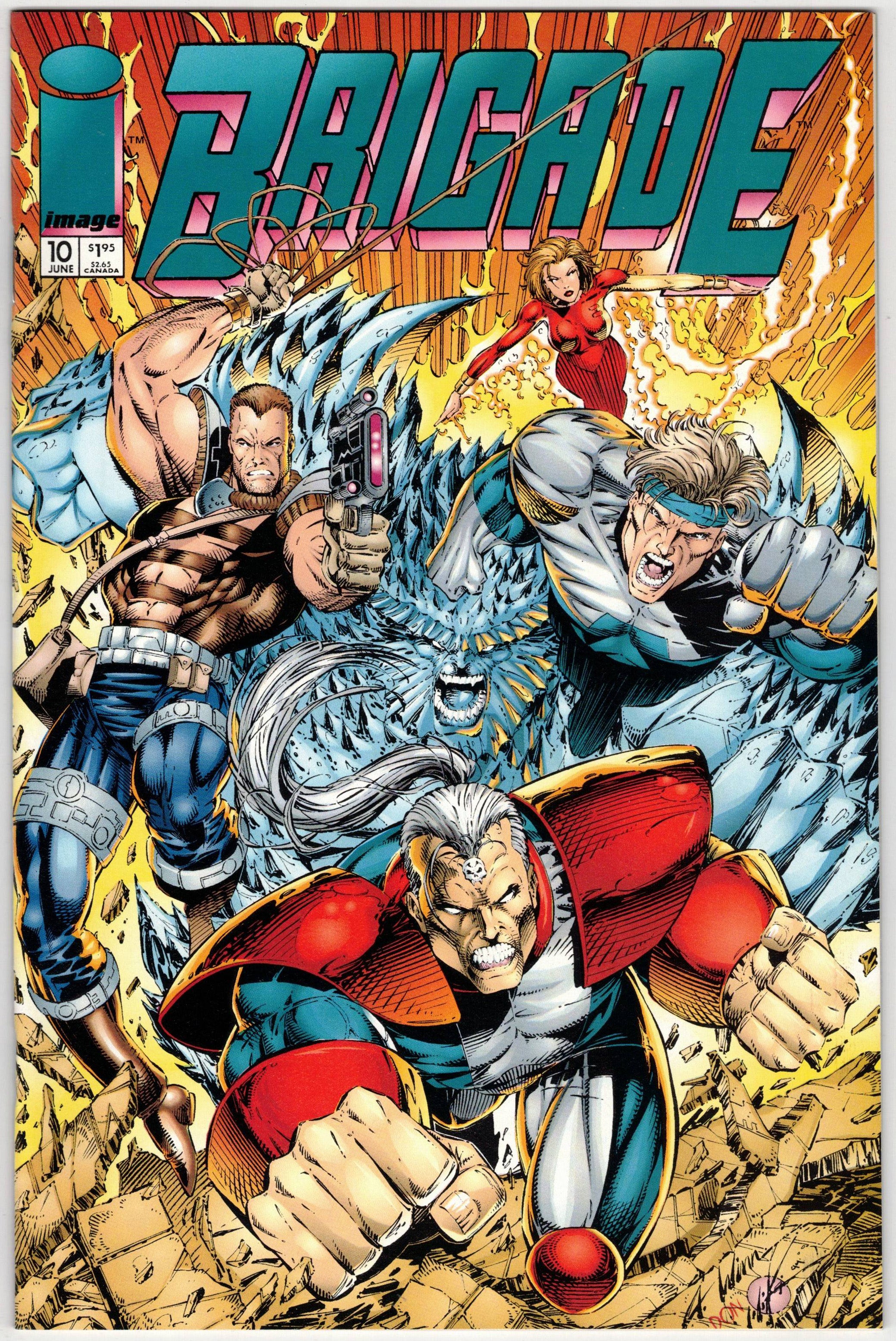 Photo of Brigade, Vol. 2 (1994) Issue 10 - Comic sold by Stronghold Collectibles
