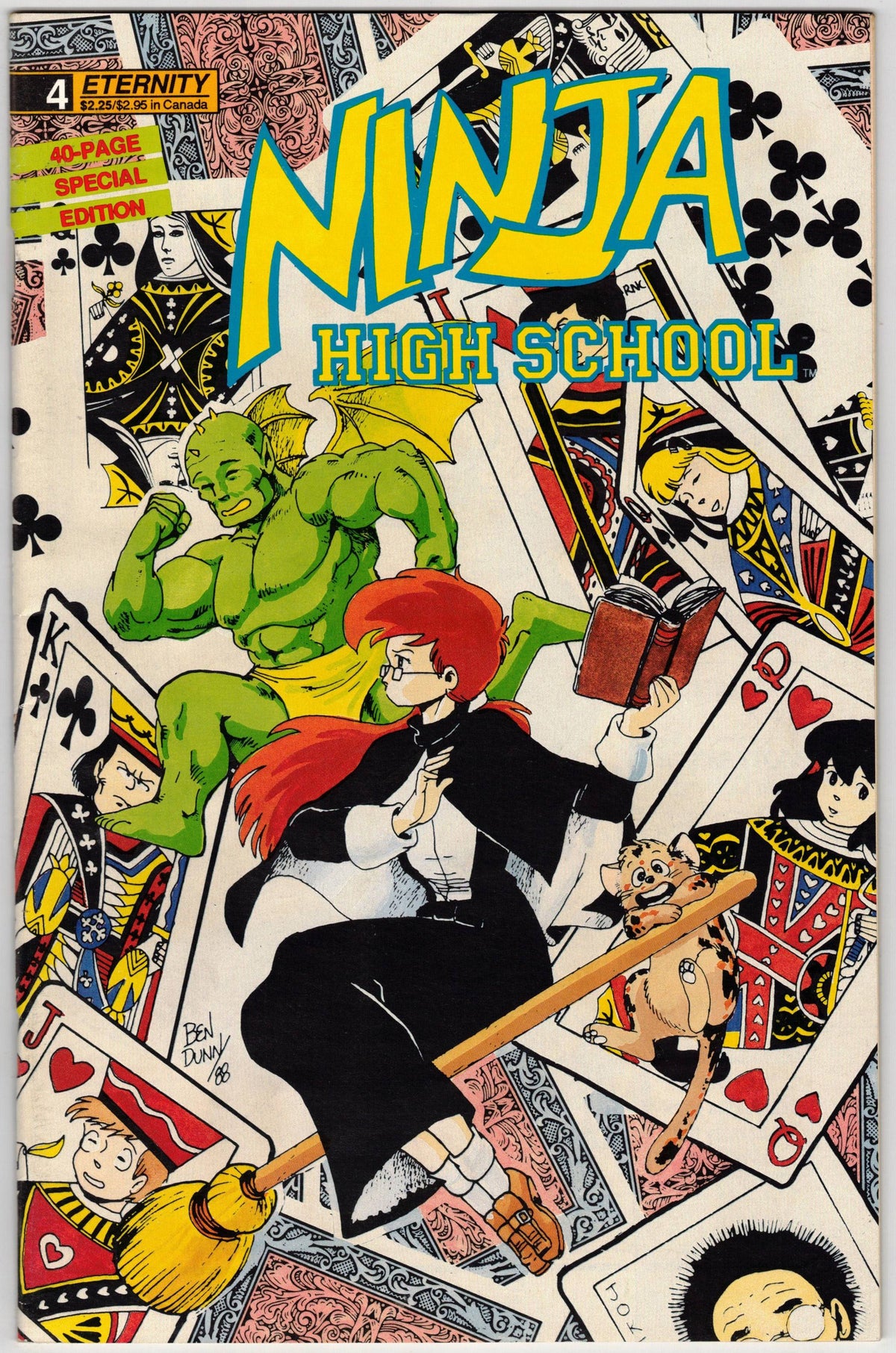 Photo of Ninja High School: The Special Edition (1989) Issue 4 - Comic sold by Stronghold Collectibles