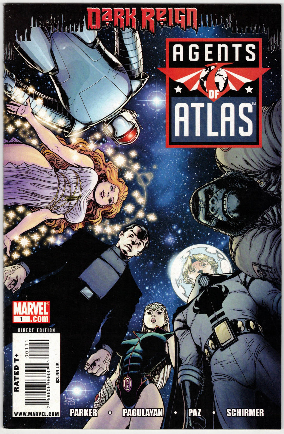 Photo of Agents of Atlas, Vol. 2 (2009)  Issue 1A  Near Mint Comic sold by Stronghold Collectibles
