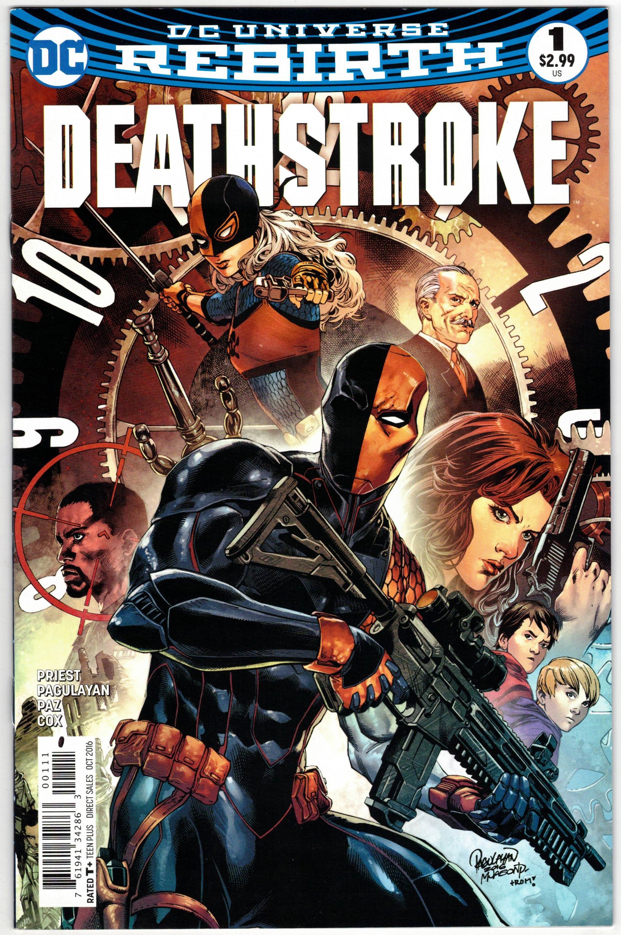 Photo of Deathstroke, Vol. 4 (2016)  Issue 1A  Comic sold by Stronghold Collectibles