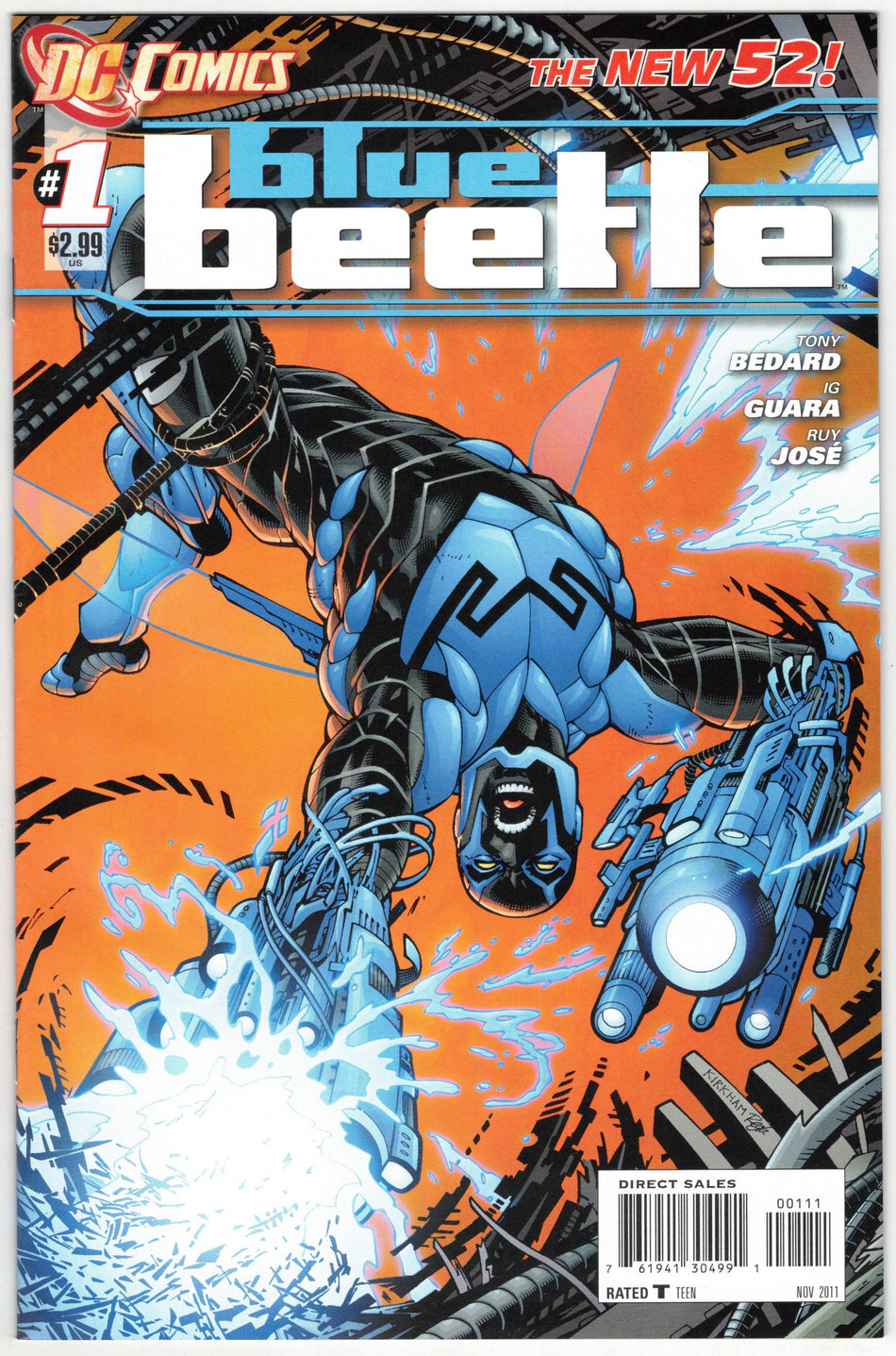 Photo of Blue Beetle, Vol. 9 (2011)  Issue 1 Near Mint Comic sold by Stronghold Collectibles