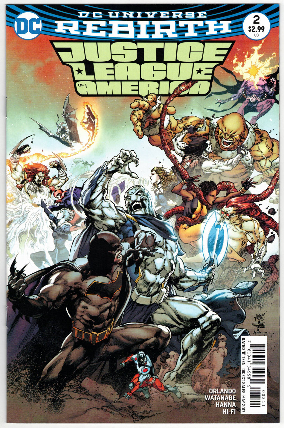 Photo of Justice League Of America, Vol. 5 (2017)  Issue 2A Near Mint Comic sold by Stronghold Collectibles