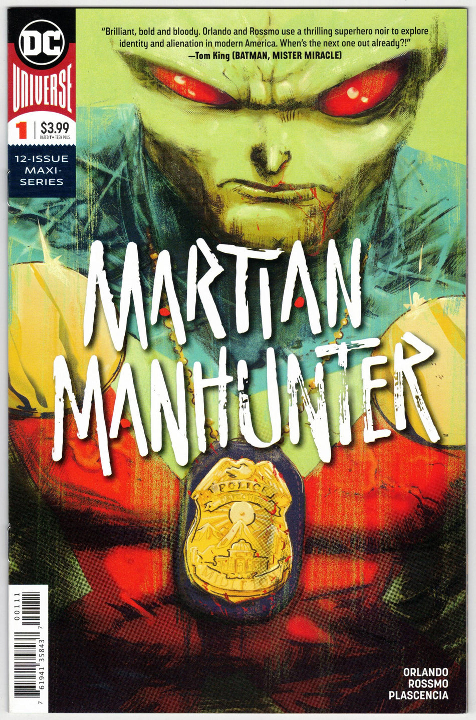 Photo of Martian Manhunter, Vol. 5 (2018)  Issue 1A Near Mint Comic sold by Stronghold Collectibles