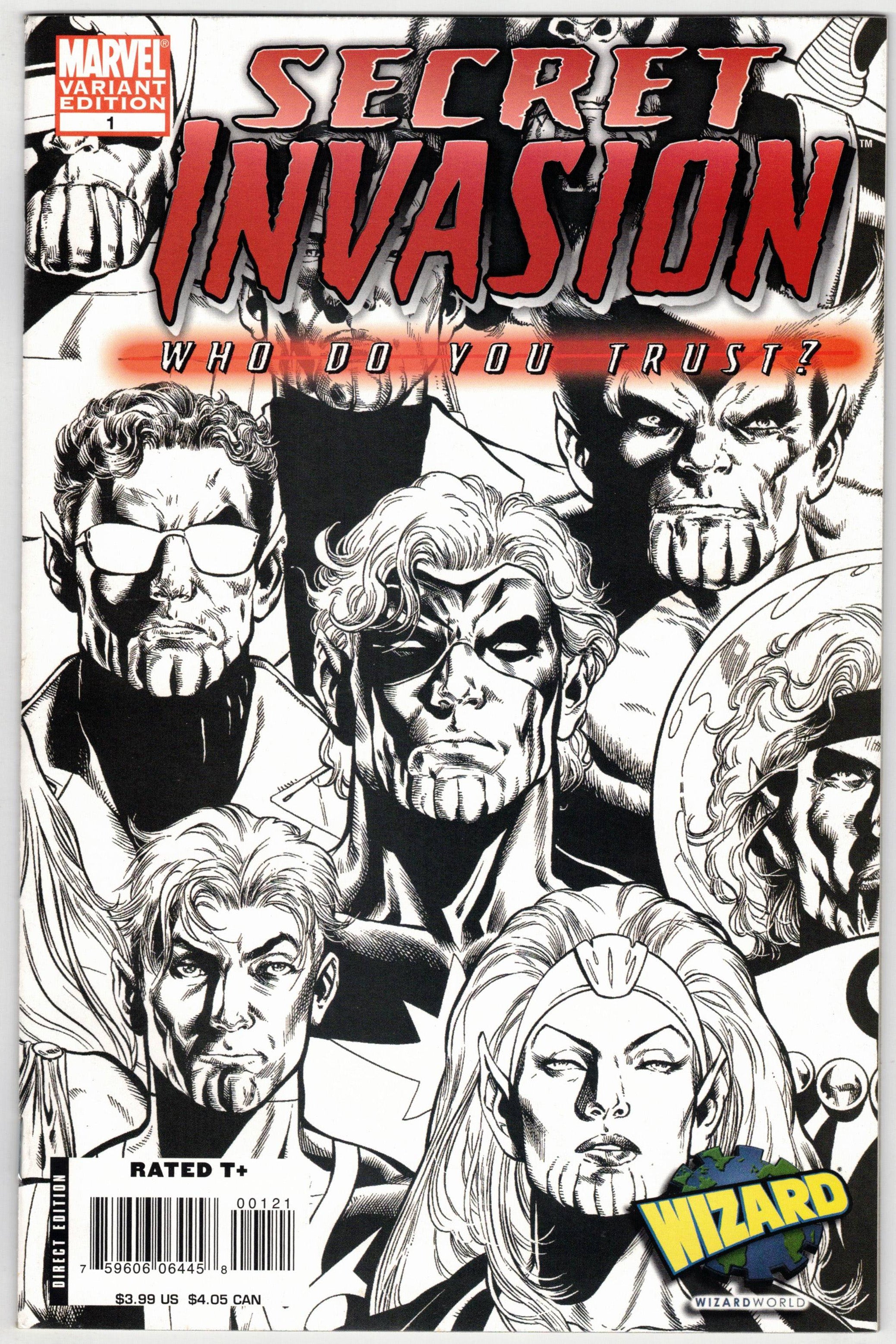 Photo of Secret Invasion: Who Do You Trust? (2008)  Issue 1B Near Mint Comic sold by Stronghold Collectibles