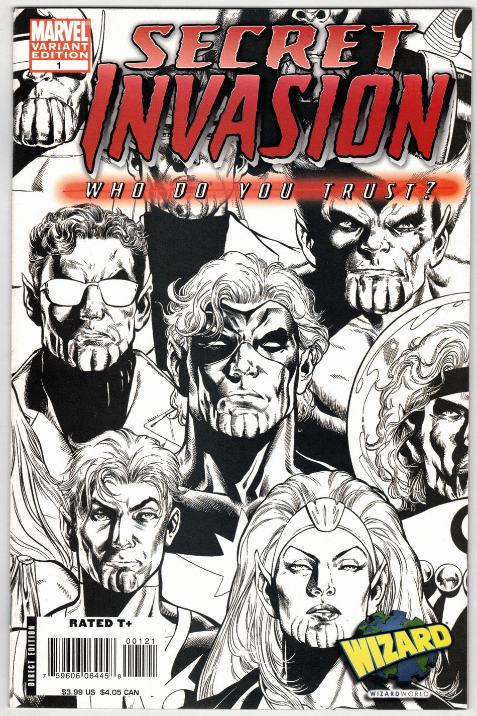 Photo of Secret Invasion: Who Do You Trust? (2008)  Issue 1B Near Mint Comic sold by Stronghold Collectibles