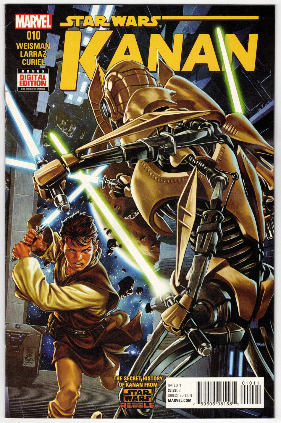 Photo of Star Wars: Kanan: The Last Padawan (2016) Issue 10 - Near Mint Comic sold by Stronghold Collectibles