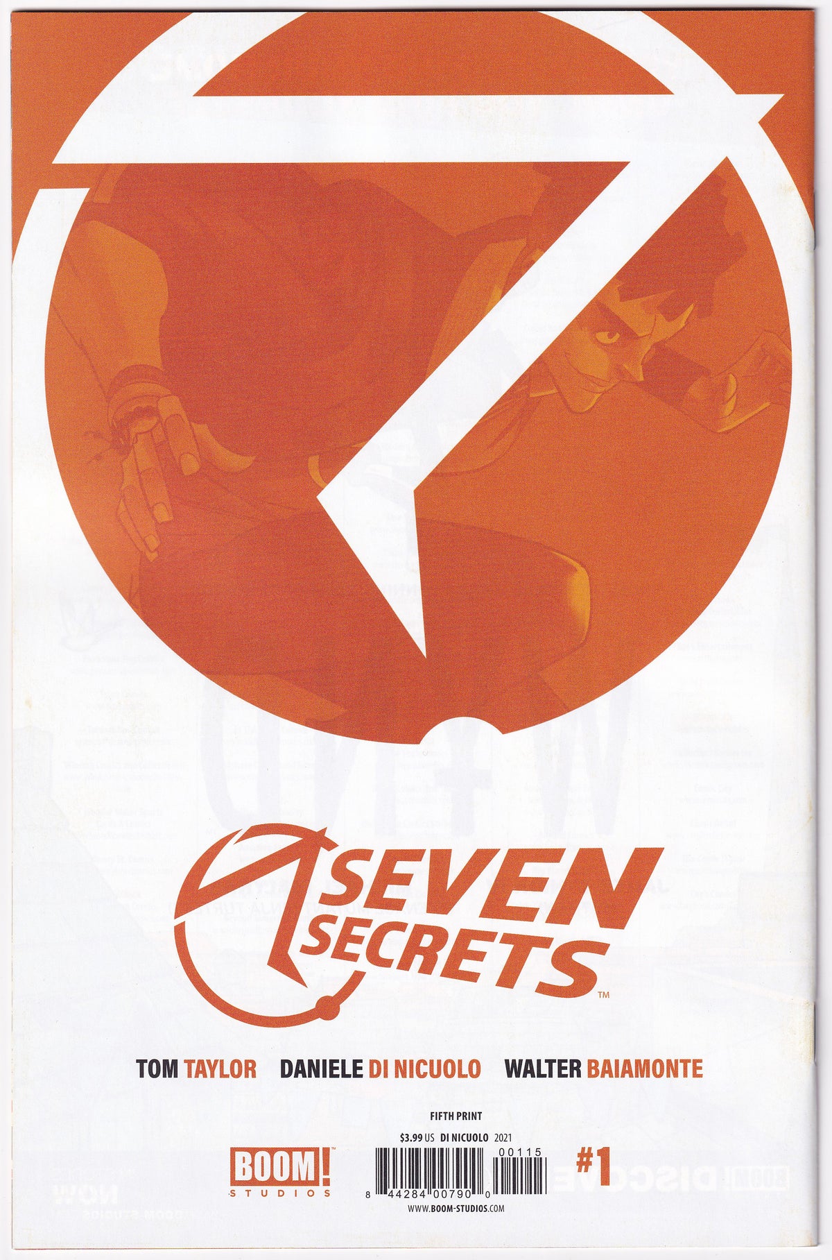 Photo of Seven Secrets (2021)  Iss 1R Near Mint  Comic sold by Stronghold Collectibles