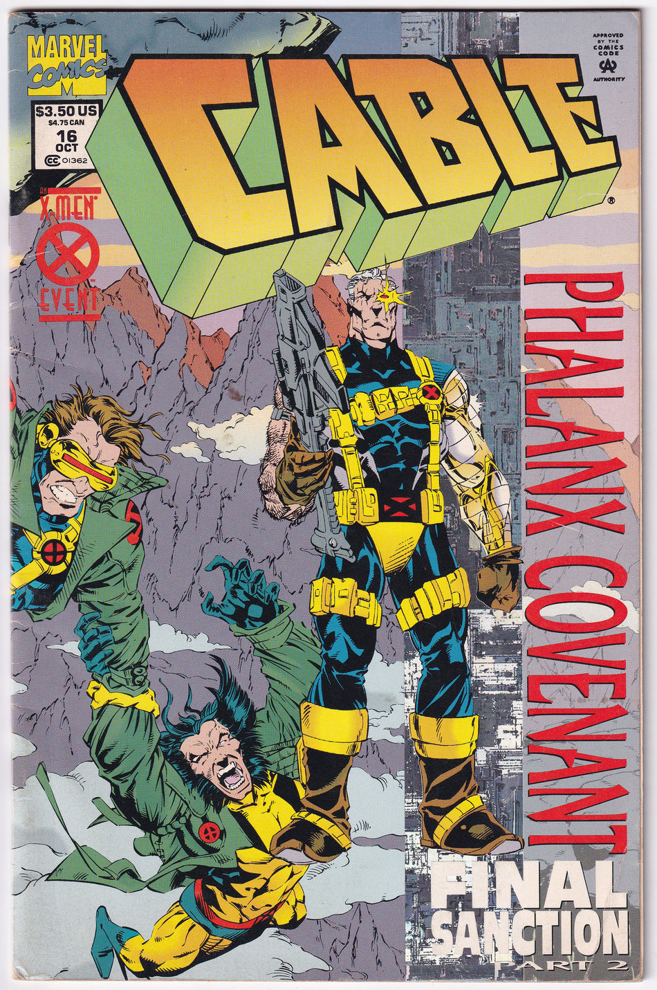 Photo of Cable V1 (94) 16B Retail Edition Larry Hama, Steve Skroce, Mike Sellers Comic sold by Stronghold Collectibles