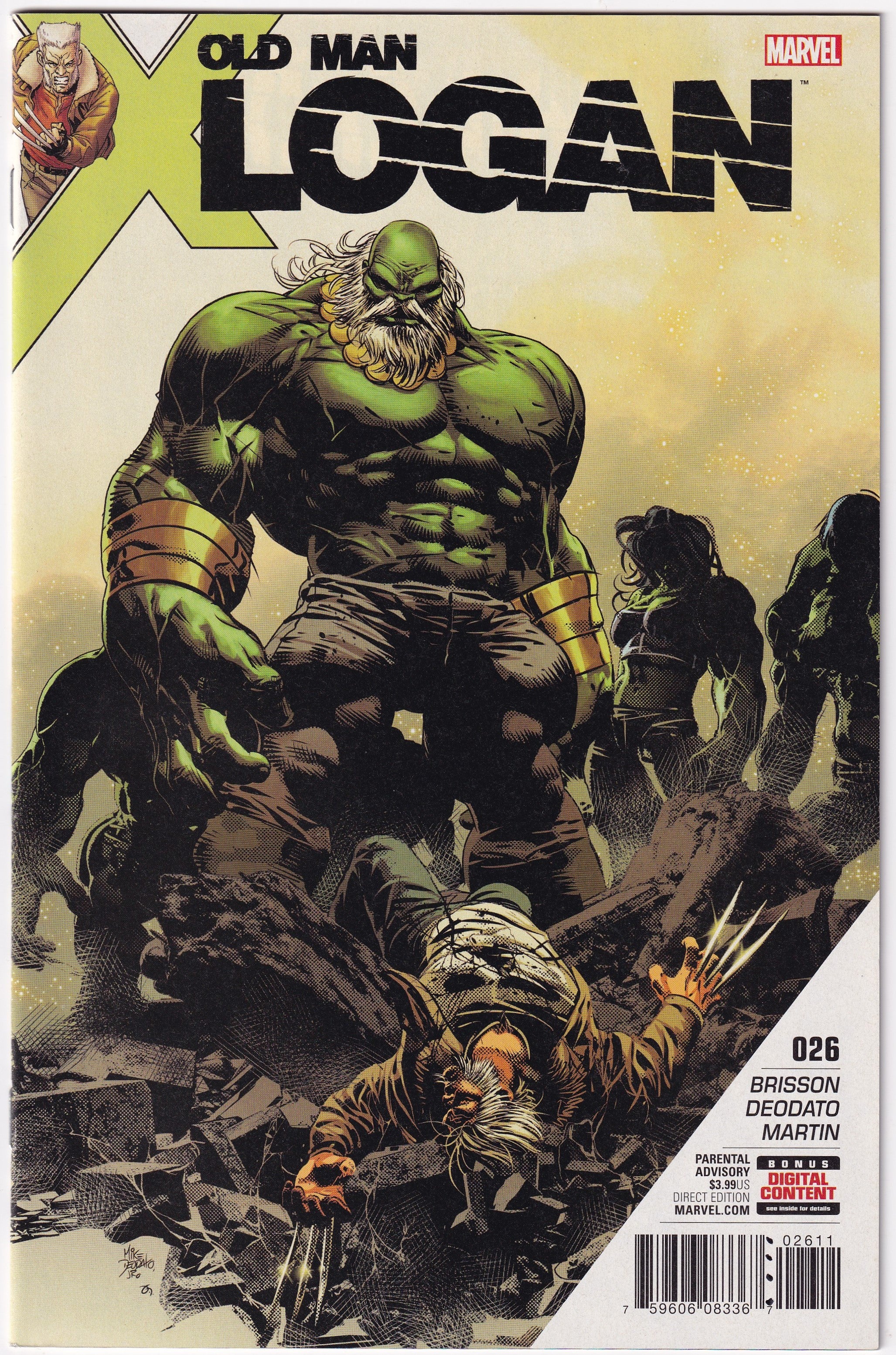 Photo of Old Man Logan V2 (17) 26A Ed Brisson, Mike Deodato Jr. Comic sold by Stronghold Collectibles