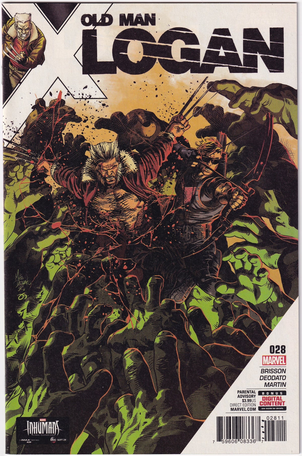 Photo of Old Man Logan V2 (17) 28A Ed Brisson, Mike Deodato Jr. Comic sold by Stronghold Collectibles