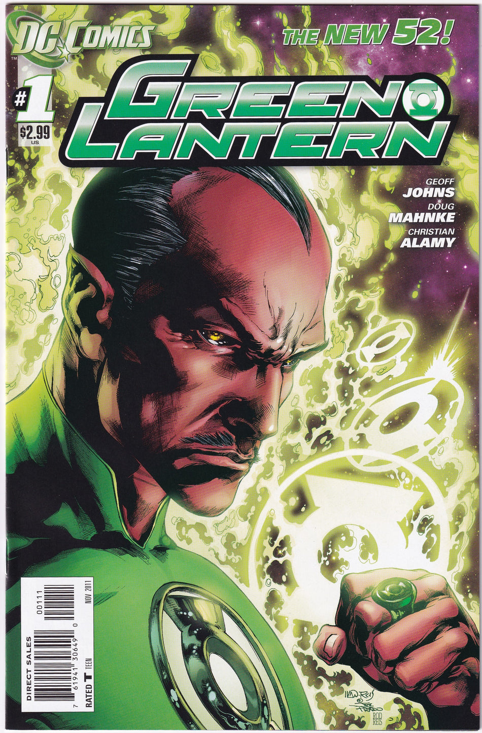 Photo of NM Green Lantern V5 (11) 1A Geoff Johns, Doug Mahnke, Tom Nguyen Comic sold by Stronghold Collectibles