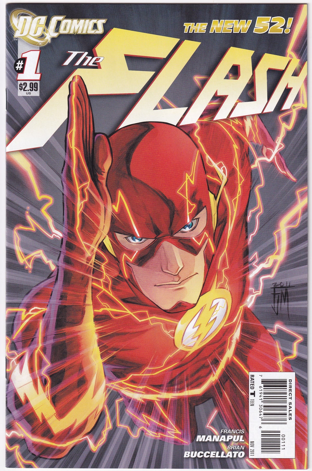Photo of NM Flash V4 (11) 1A Francis Manapul, Brian Buccellato Comic sold by Stronghold Collectibles