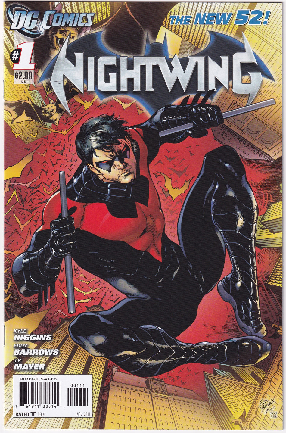 Photo of NM Nightwing V3 (11) 1A Kyle Higgins, Eddy Barrows, J.P. Mayer Comic sold by Stronghold Collectibles