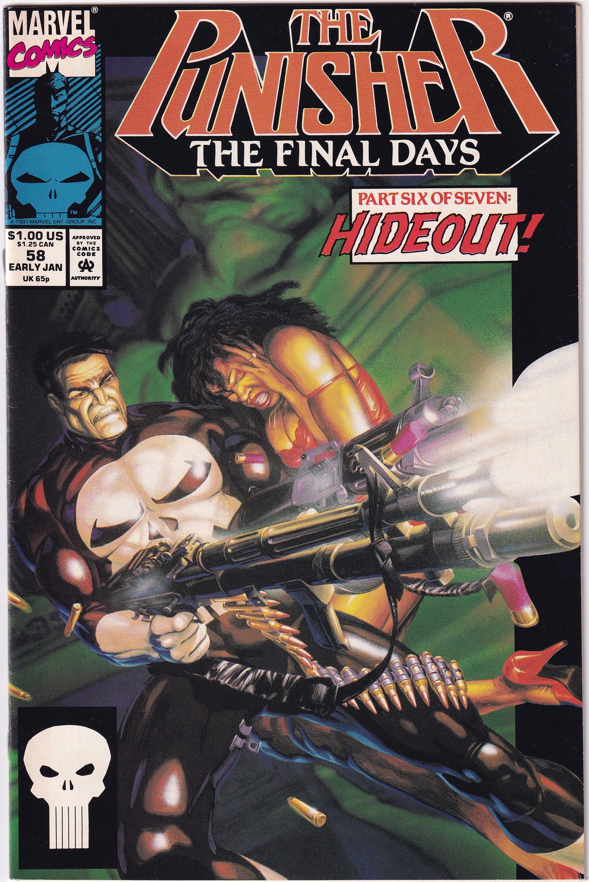 Photo of NM- Punisher V2 (92) 58 Mike Baron, Hugh Haynes, Jimmy Palmiotti Comic sold by Stronghold Collectibles