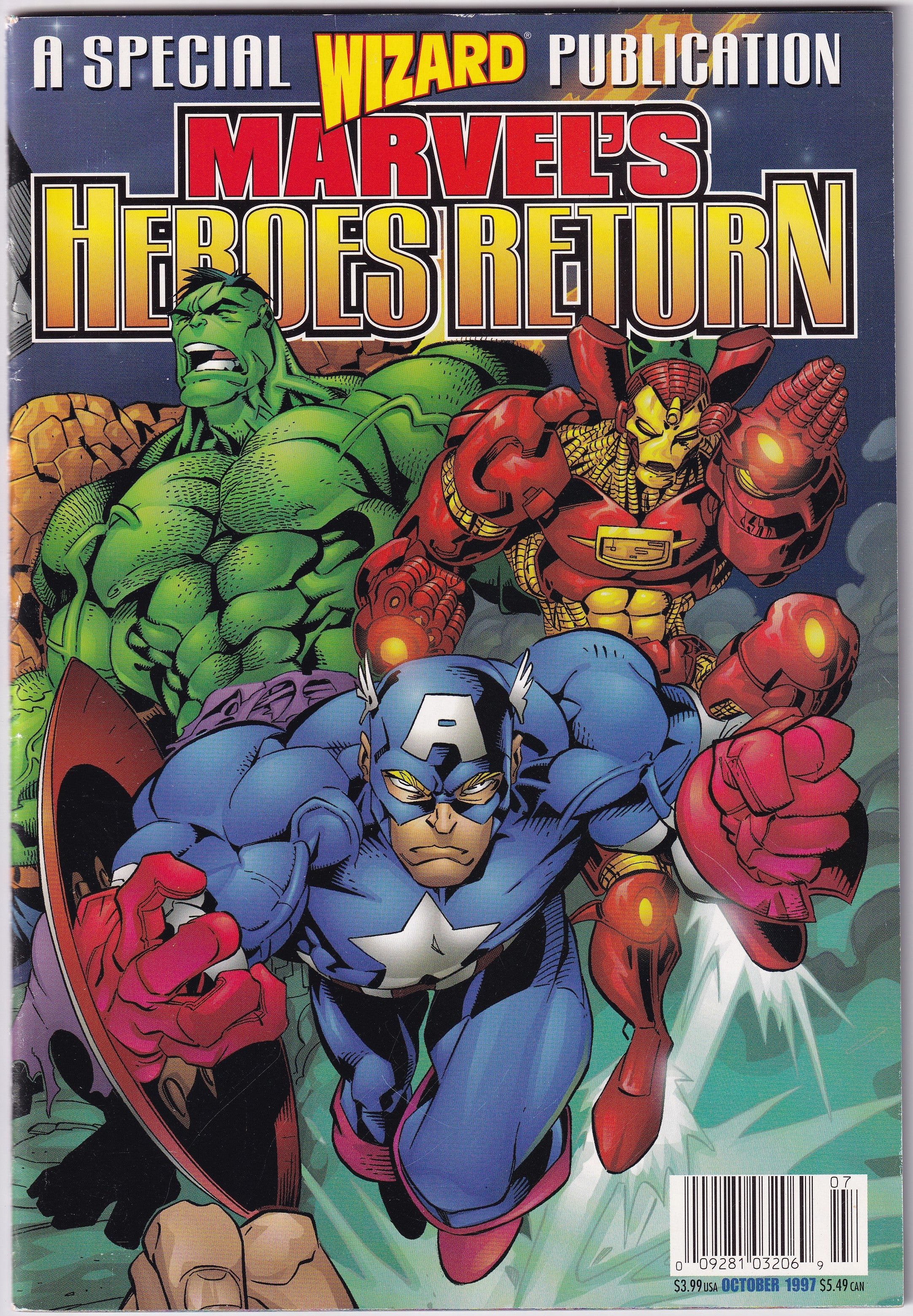 Photo of VF Wizard Marvel's Heroes Re (97) 1 Comic sold by Stronghold Collectibles