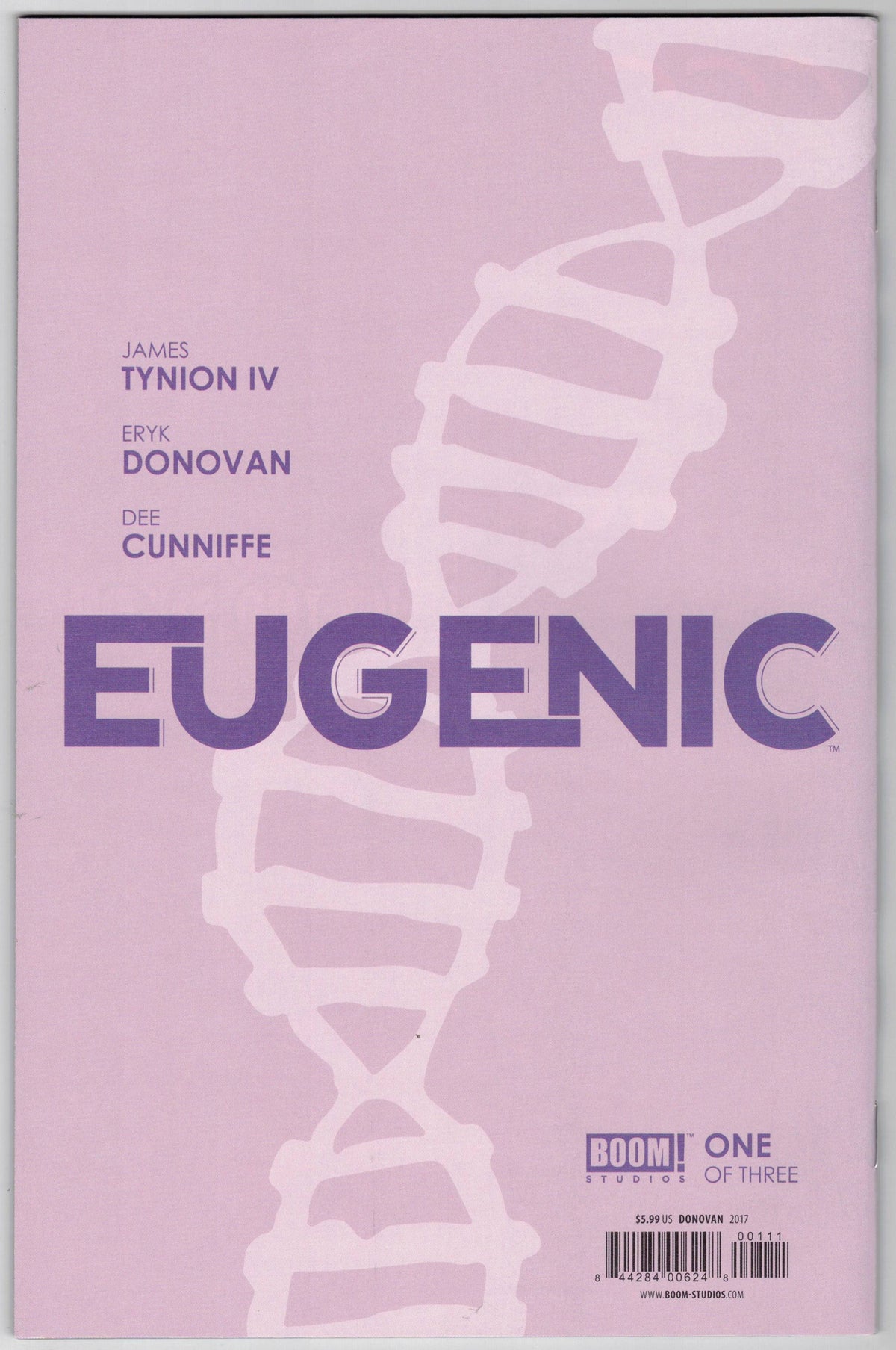 Photo of Eugenic (2017) Issue 1A - Near Mint Comic sold by Stronghold Collectibles