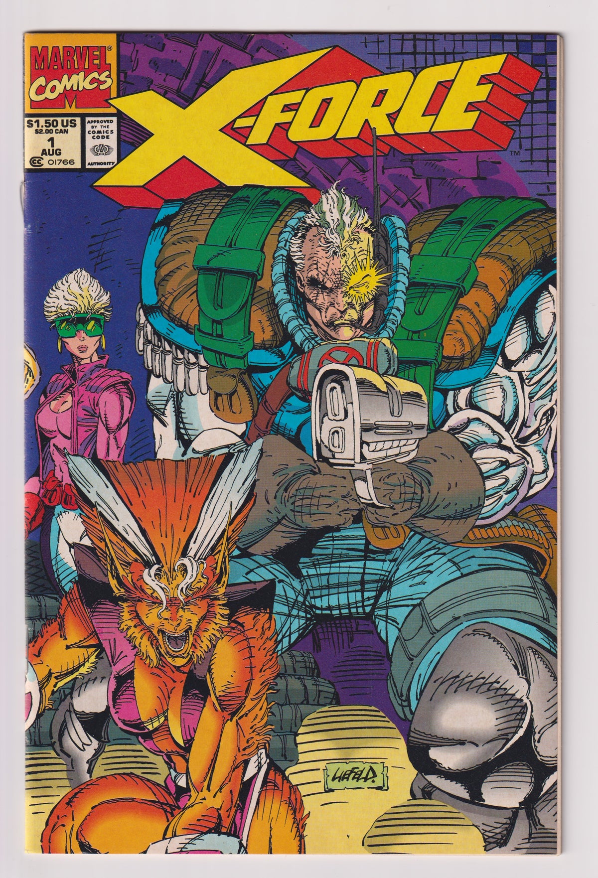 Photo of X-Force, Vol. 1 (1991)  Iss 1A Very Fine -  Comic sold by Stronghold Collectibles