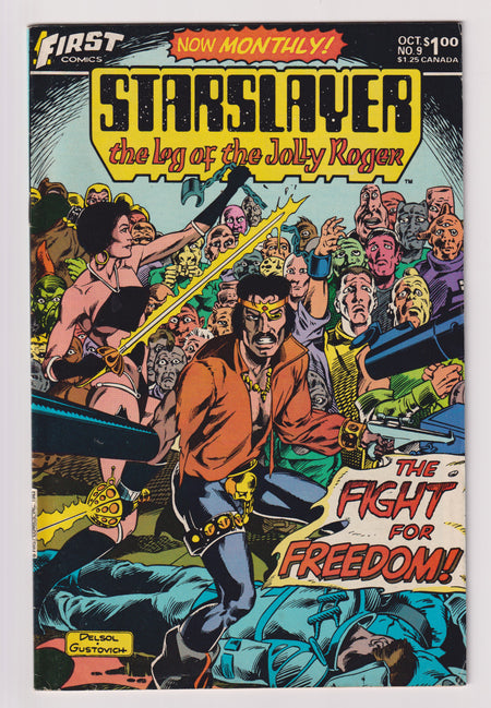 Photo of Starslayer, Vol. 1 (1983)  Iss 9 Fine  Comic sold by Stronghold Collectibles