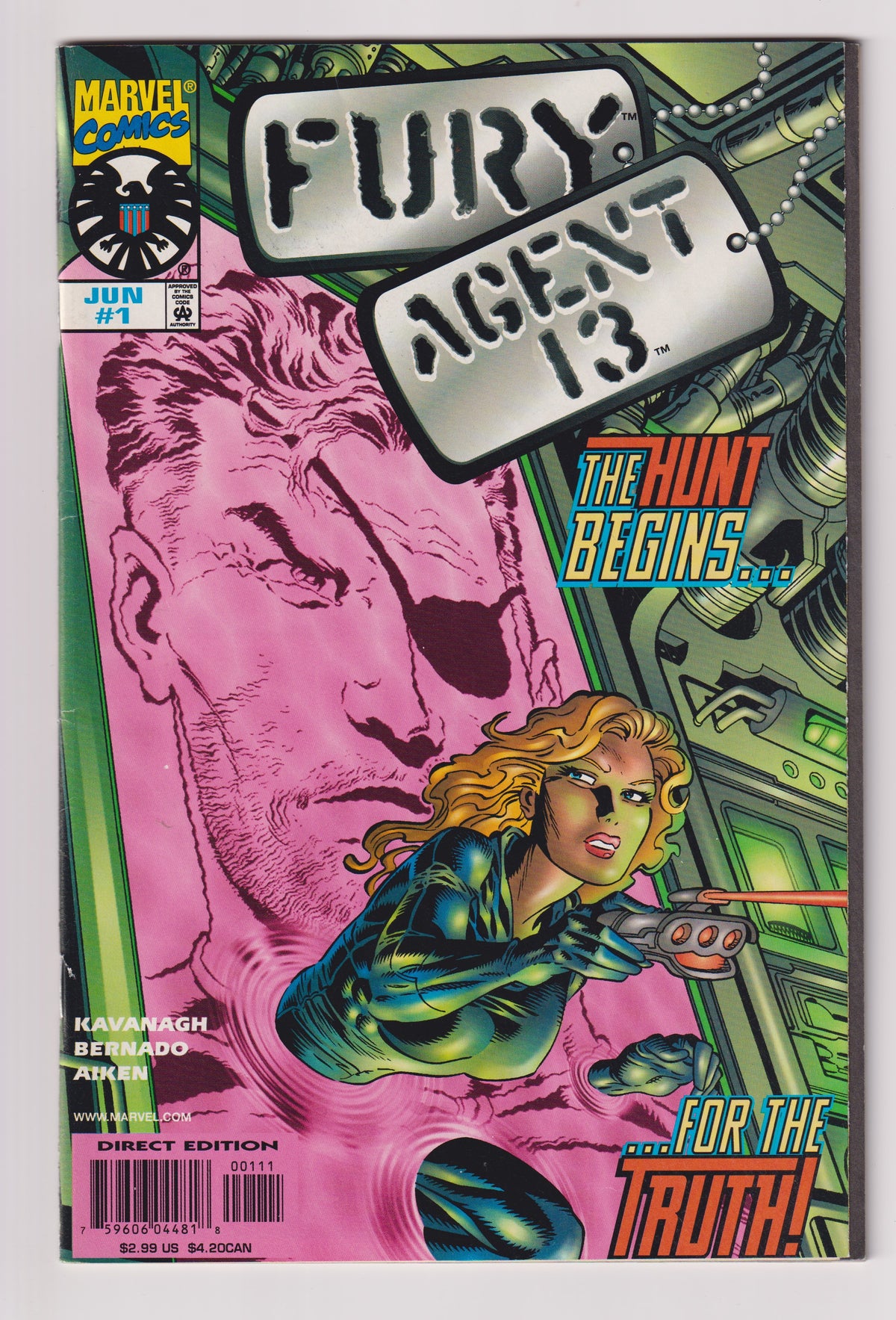 Photo of Fury / Agent 13 (1998)  Iss 1 Very Fine -  Comic sold by Stronghold Collectibles