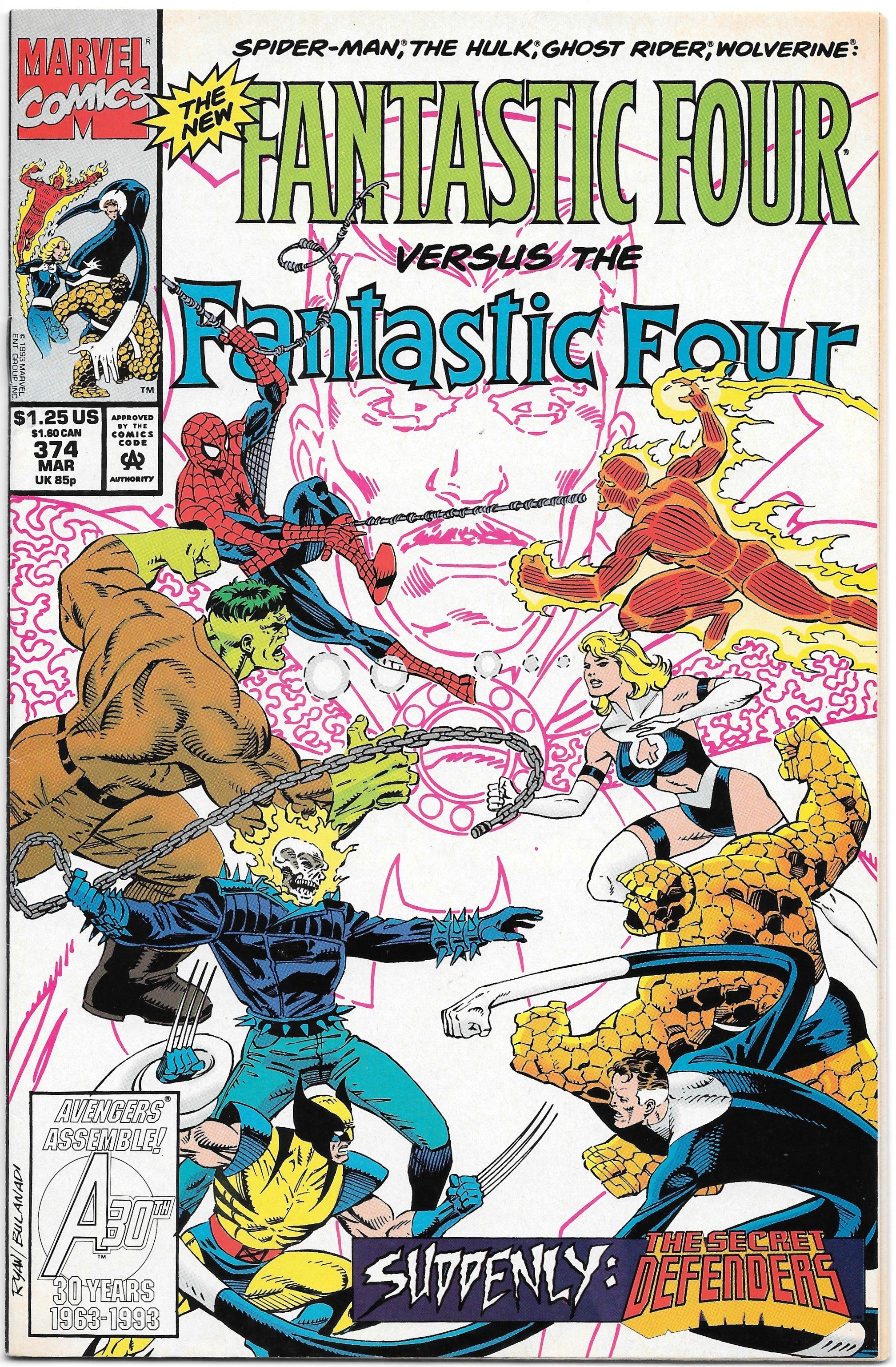 Photo of Fantastic Four, Vol. 1 (1993)  Iss 374 Very Fine  Comic sold by Stronghold Collectibles