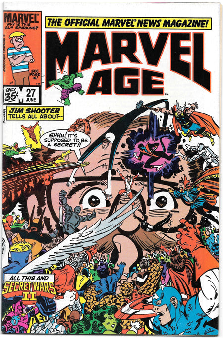 Photo of Marvel Age (1985)  Iss 27 Very Fine  Comic sold by Stronghold Collectibles