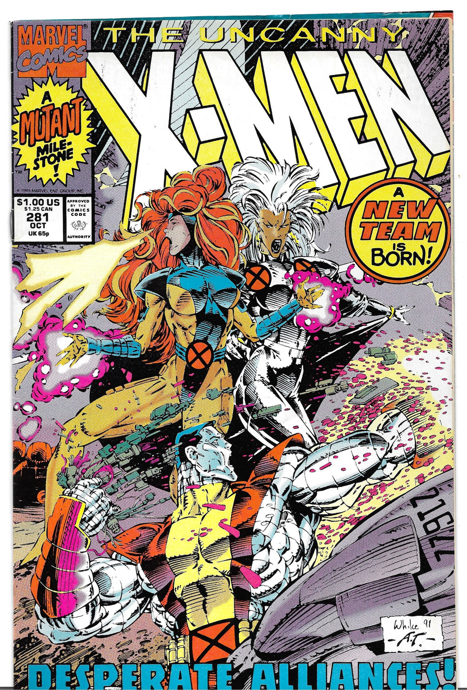Photo of Uncanny X-Men, Vol. 1 (1991)  Iss 281A Fine  Comic sold by Stronghold Collectibles