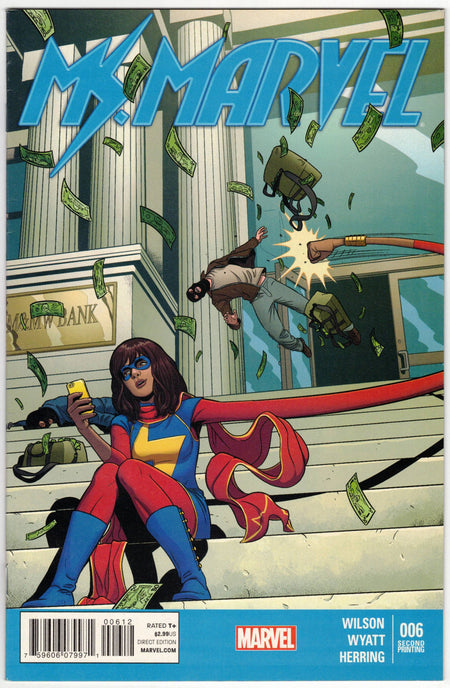 Photo of Ms. Marvel, Vol. 3 (2014) Issue 6C - Near Mint Comic sold by Stronghold Collectibles