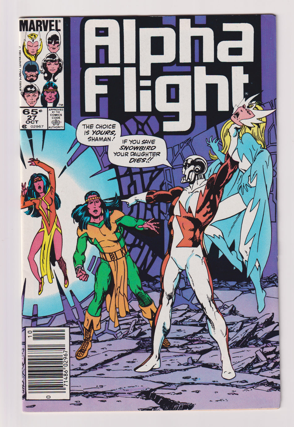 Photo of Alpha Flight, Vol. 1 (1985)  Iss 27A Very Fine  Comic sold by Stronghold Collectibles