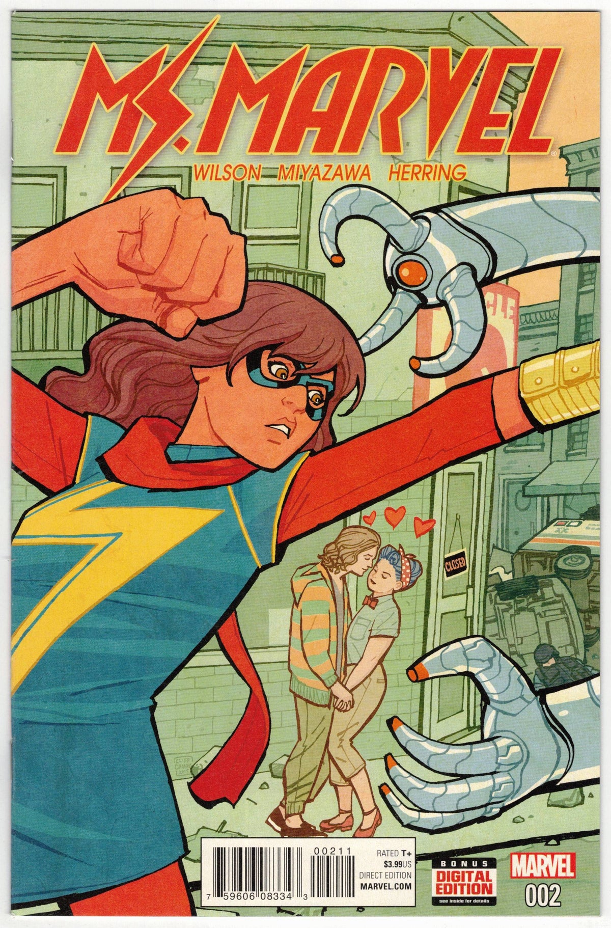 Photo of Ms. Marvel, Vol. 4 (2015) Issue 2A - Near Mint Comic sold by Stronghold Collectibles