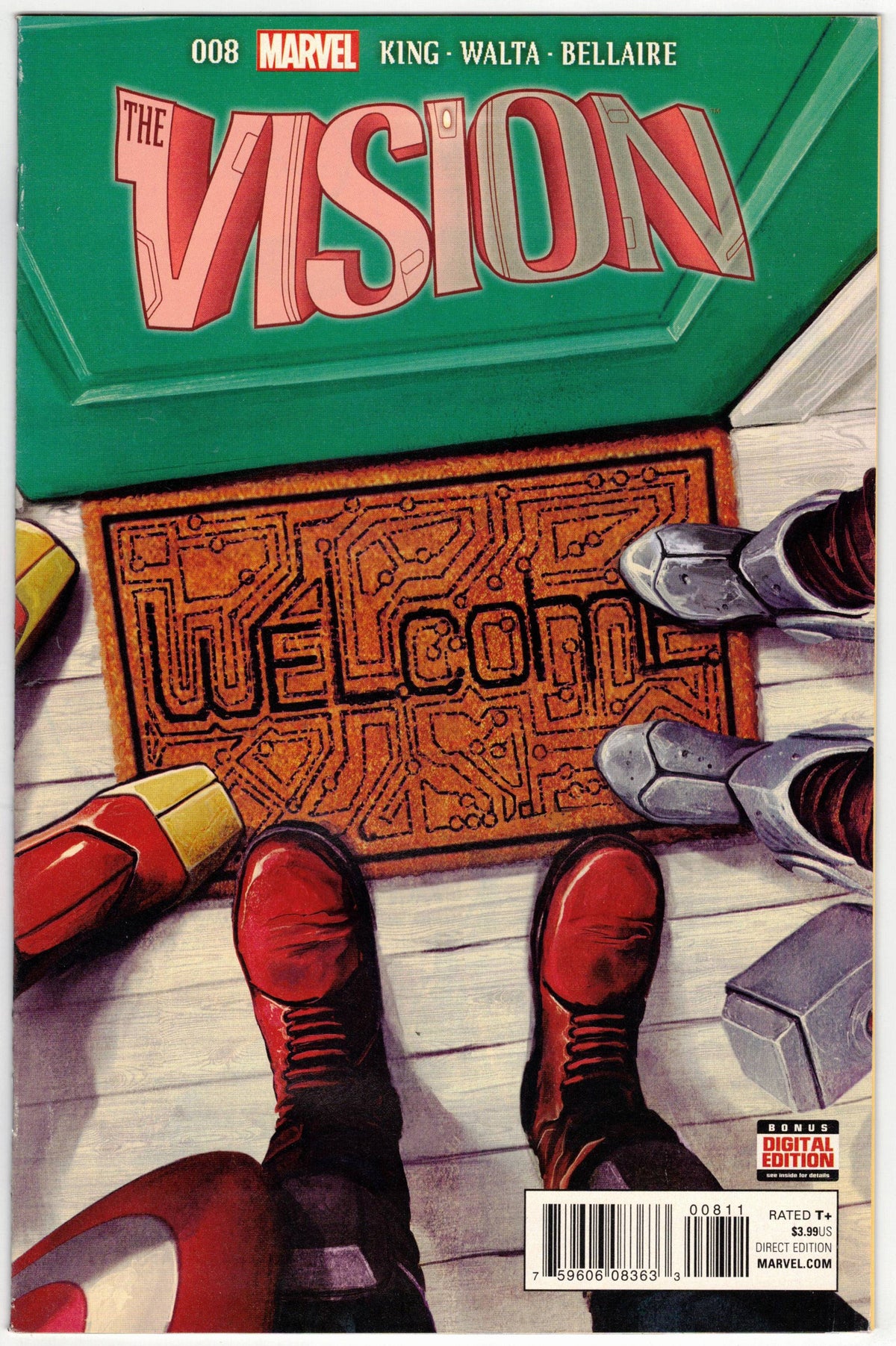 Photo of Vision, Vol. 3 (2016) Issue 8A - Very Fine - Comic sold by Stronghold Collectibles