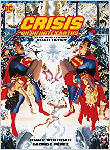 Stock Photo of Crisis On Infinite Earths 35th Anniv Deluxe Edition Hardcover comic sold by Stronghold Collectibles