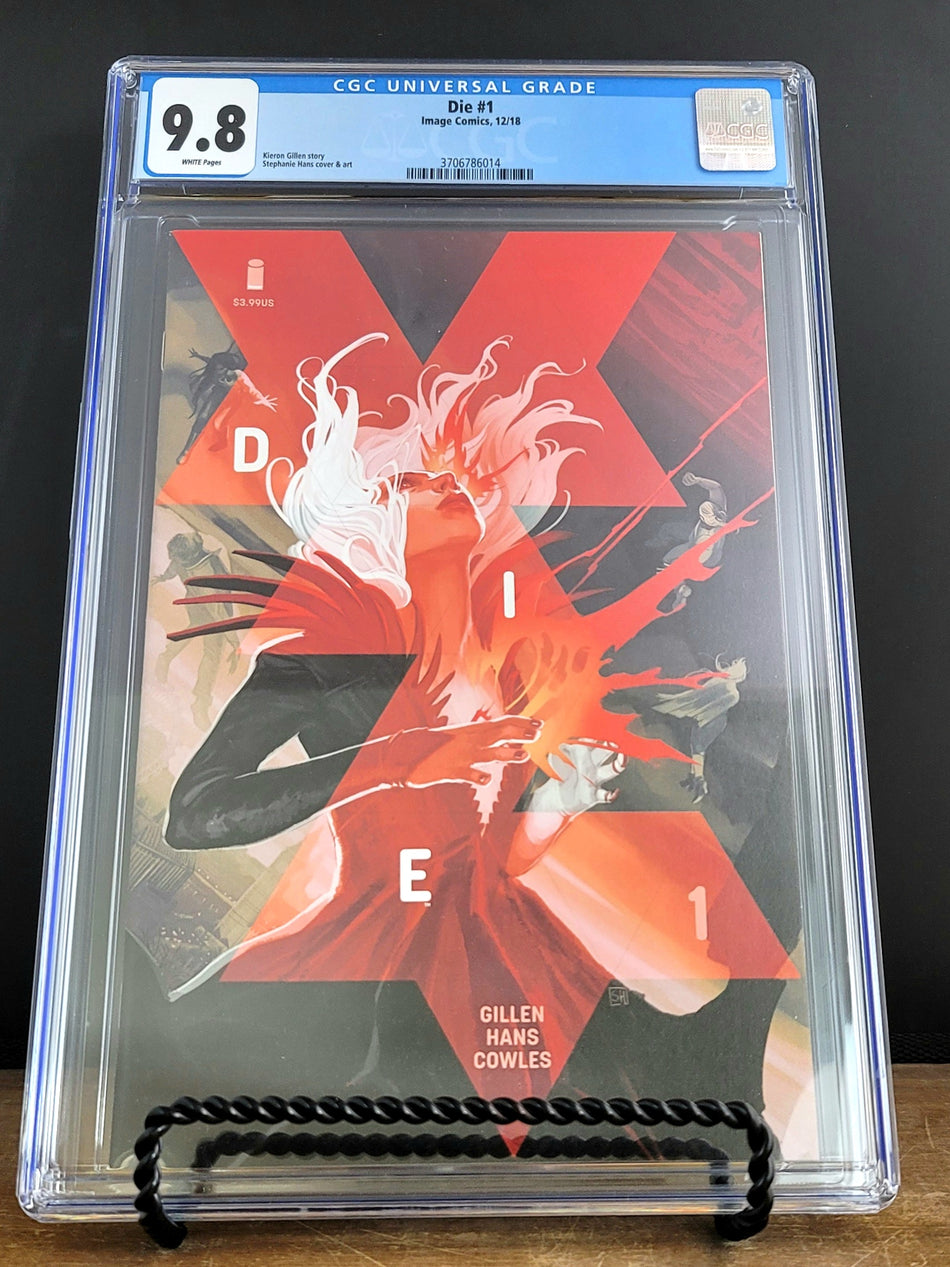 Photo of Die (2018) Issue 1A - CGC 9.8 Near Mint/Mint Comic sold by Stronghold Collectibles