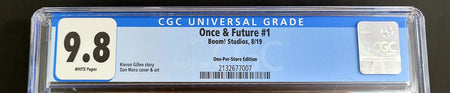 Photo of Once & Future (2019) Issue 1B - CGC 9.8 Near Mint/Mint Comic sold by Stronghold Collectibles