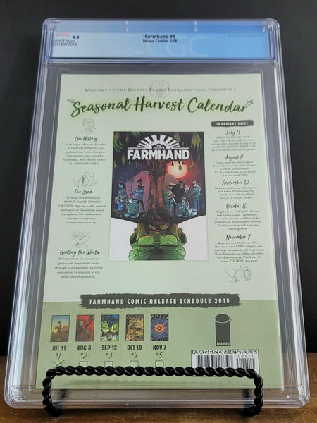Photo of Farmhand (2018) Issue 1A - CGC 9.8 Near Mint/Mint Comic sold by Stronghold Collectibles