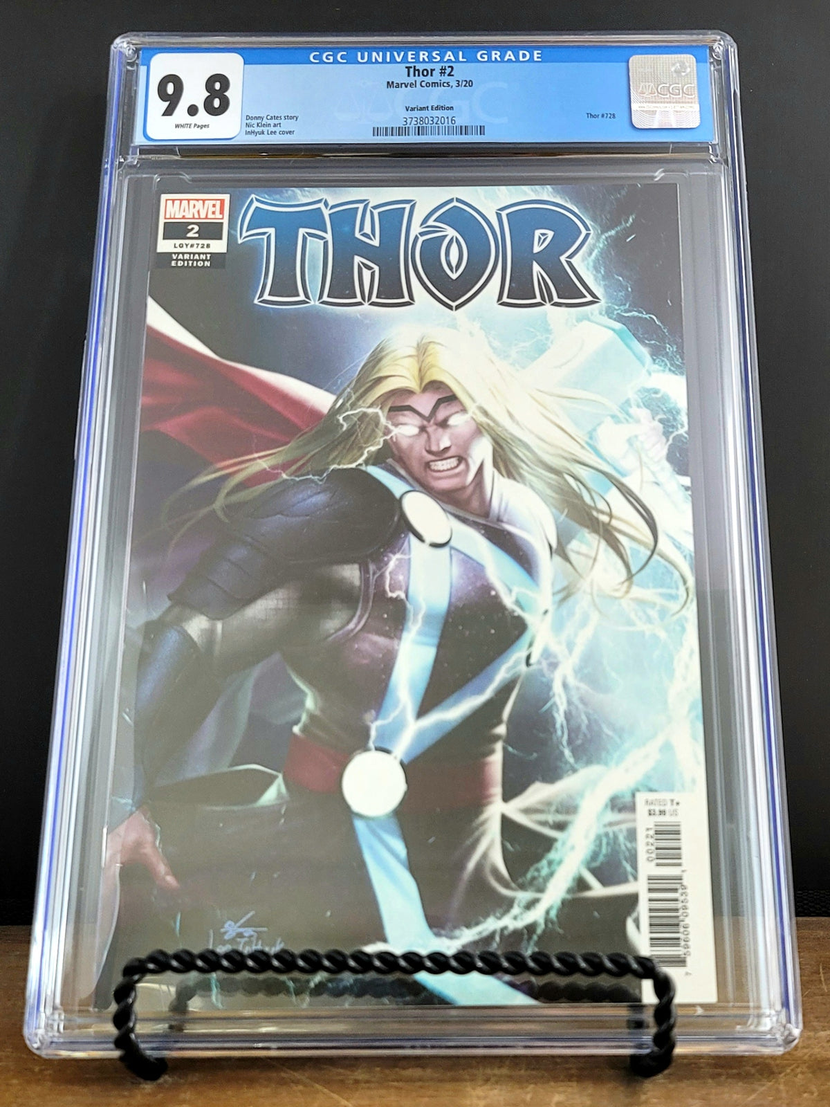 Photo of Thor, Vol. 6 (2020) Issue 2B - CGC 9.8 Near Mint/Mint Comic sold by Stronghold Collectibles