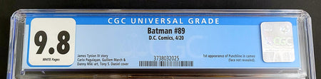 Photo of Batman, Vol. 3 (2020) Issue 89A - CGC 9.8 Near Mint/Mint (1st cameo App Punchline) Comic sold by Stronghold Collectibles