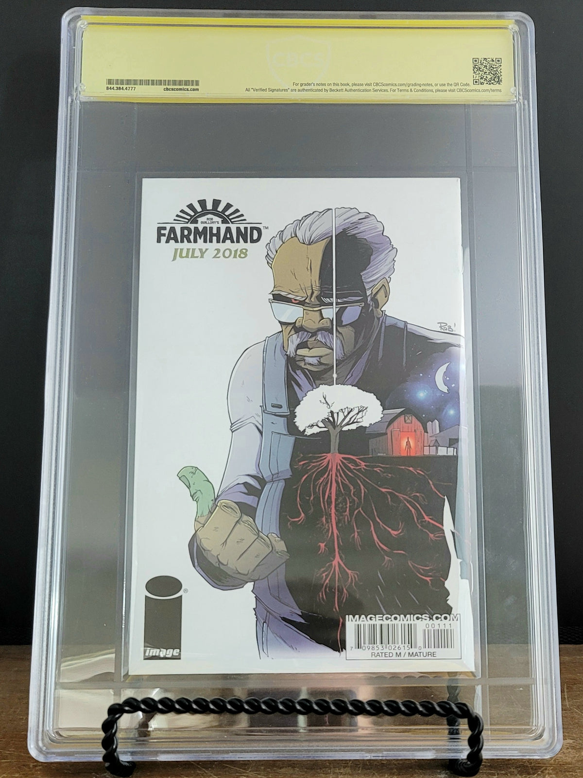 Photo of Farmhand (2018) Issue 1K - CBCS 9.8 Near Mint/Mint Verified Signature: Rob Guillory Comic sold by Stronghold Collectibles