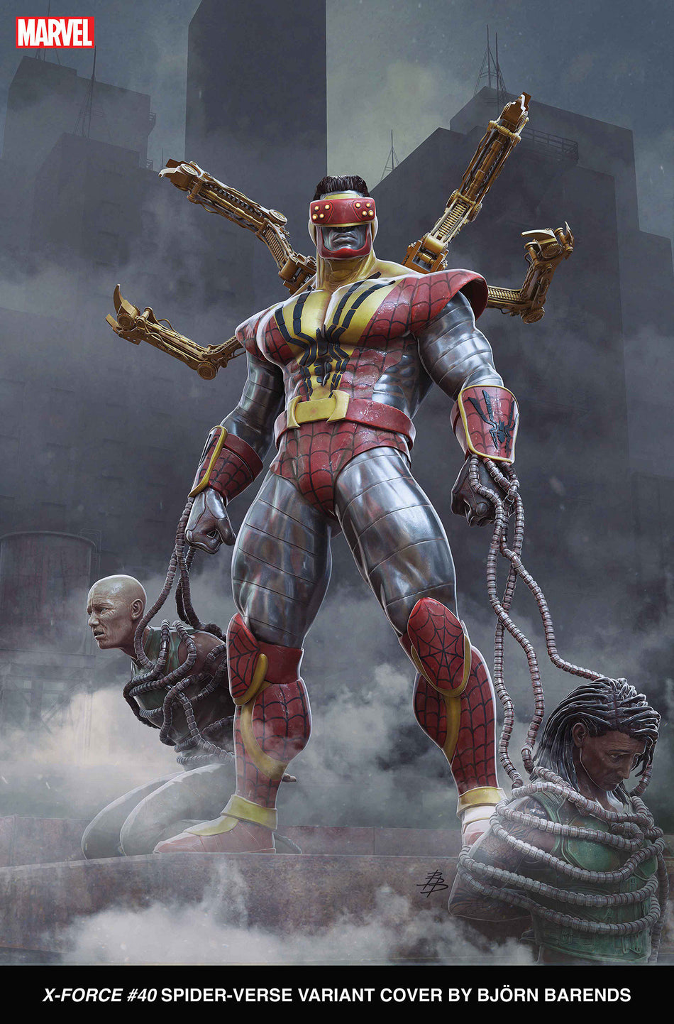 Stock Photo of X-Force 40 Bjorn Barends Spider-Verse Variant comic sold by Stronghold Collectibles