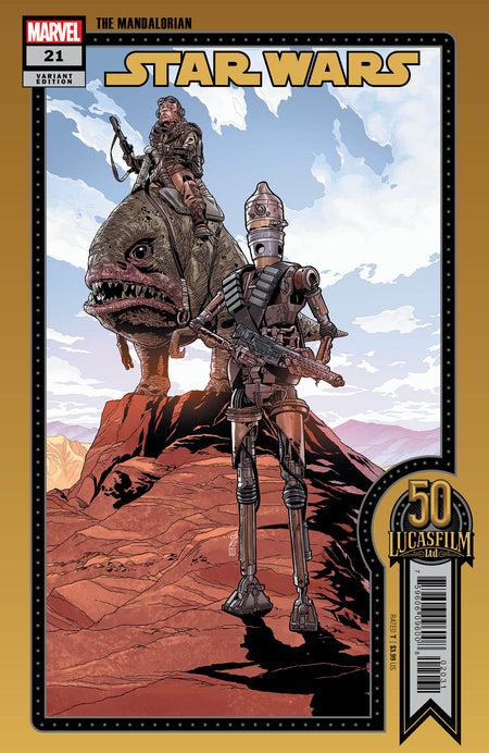 Image of Star Wars 21 Sprouse Lucasfilm 50Th Variant comic sold by Stronghold Collectibles.