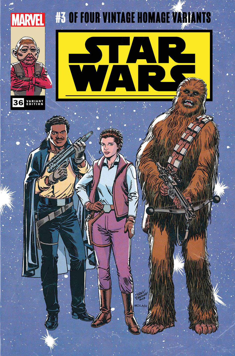 Stock photo of Star Wars 36 Jerry Ordway Classic Trade Dress Variant comic sold by Stronghold Collectibles