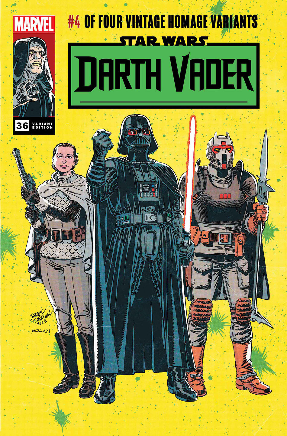 Stock Photo of Star Wars: Darth Vader 36 Jerry Ordway Classic Trade Dress Variant comic sold by Stronghold Collectibles