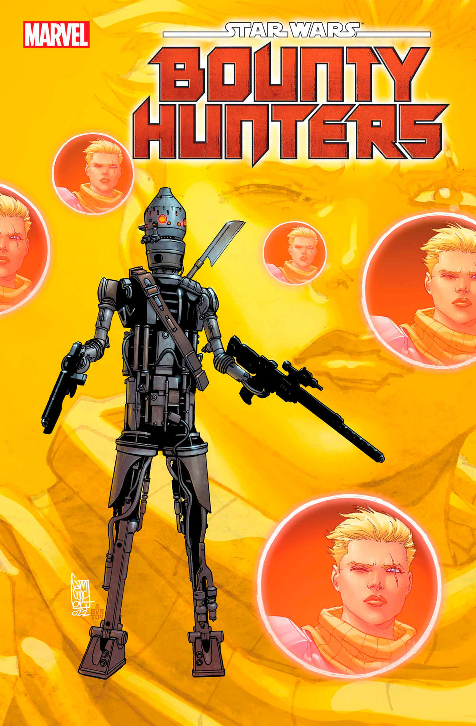 Stock Photo of Star Wars Bounty Hunters 34 Giuseppe Camuncoli Variant comic sold by Stronghold Collectibles