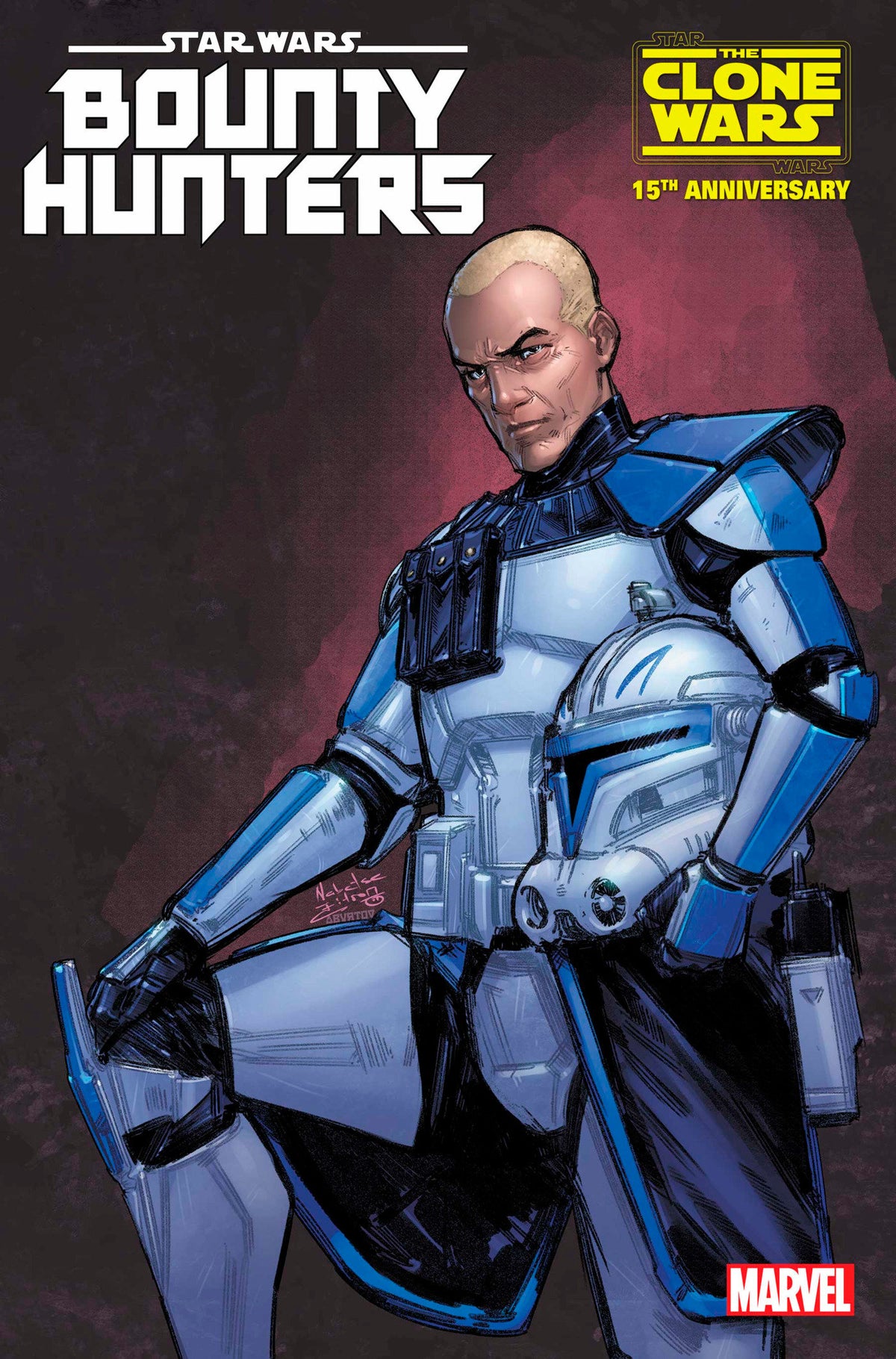 Stock Photo of Star Wars: Bounty Hunters 39 Nabetse Zitro Rex Star Wars: Clone Wars 15th Anniversary Variant [Dd] Comics sold by Stronghold Collectibles