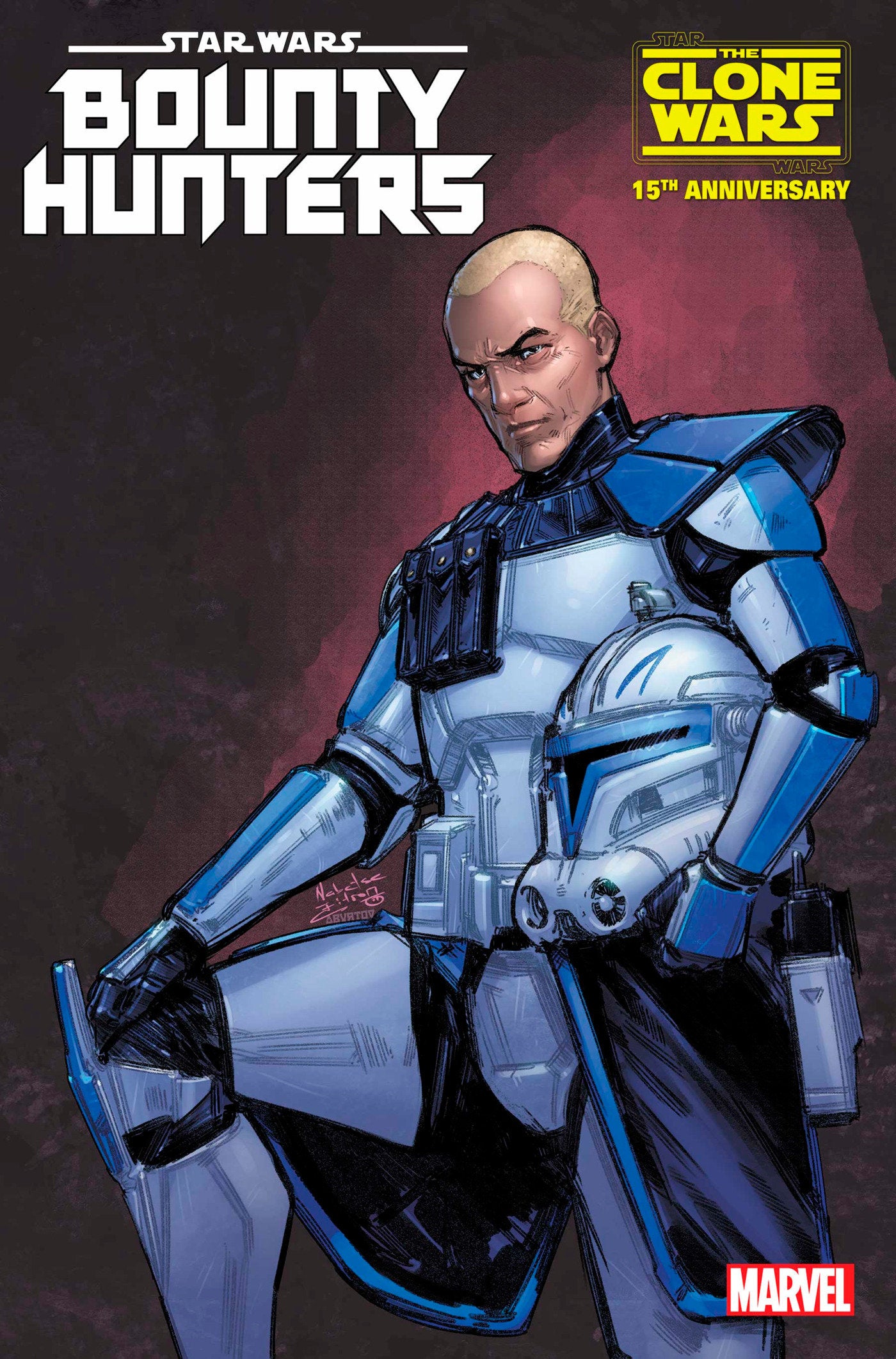 Stock Photo of Star Wars: Bounty Hunters 39 Nabetse Zitro Rex Star Wars: Clone Wars 15th Anniversary Variant [Dd] Comics sold by Stronghold Collectibles