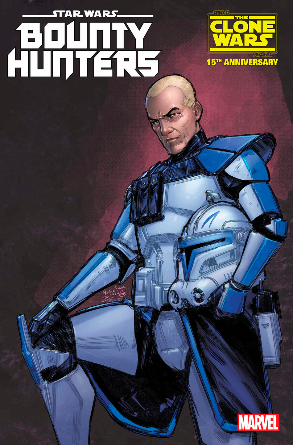 Stock Photo of Star Wars: Bounty Hunters 39 Nabetse Zitro Rex Star Wars: Clone Wars 15th Anniversary Variant [Dd] Comics sold by Stronghold Collectibles