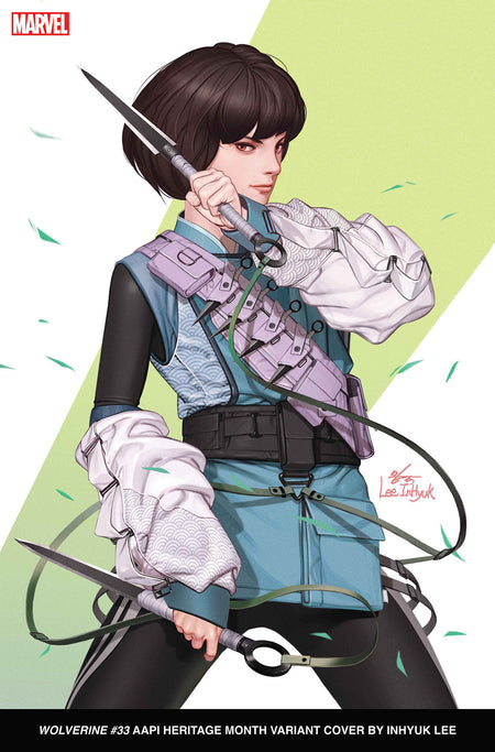 Stock Photo of Wolverine 33 Inhyuk Lee Sister Dagger AAPI Heritage Month Variant comic sold by Stronghold Collectibles