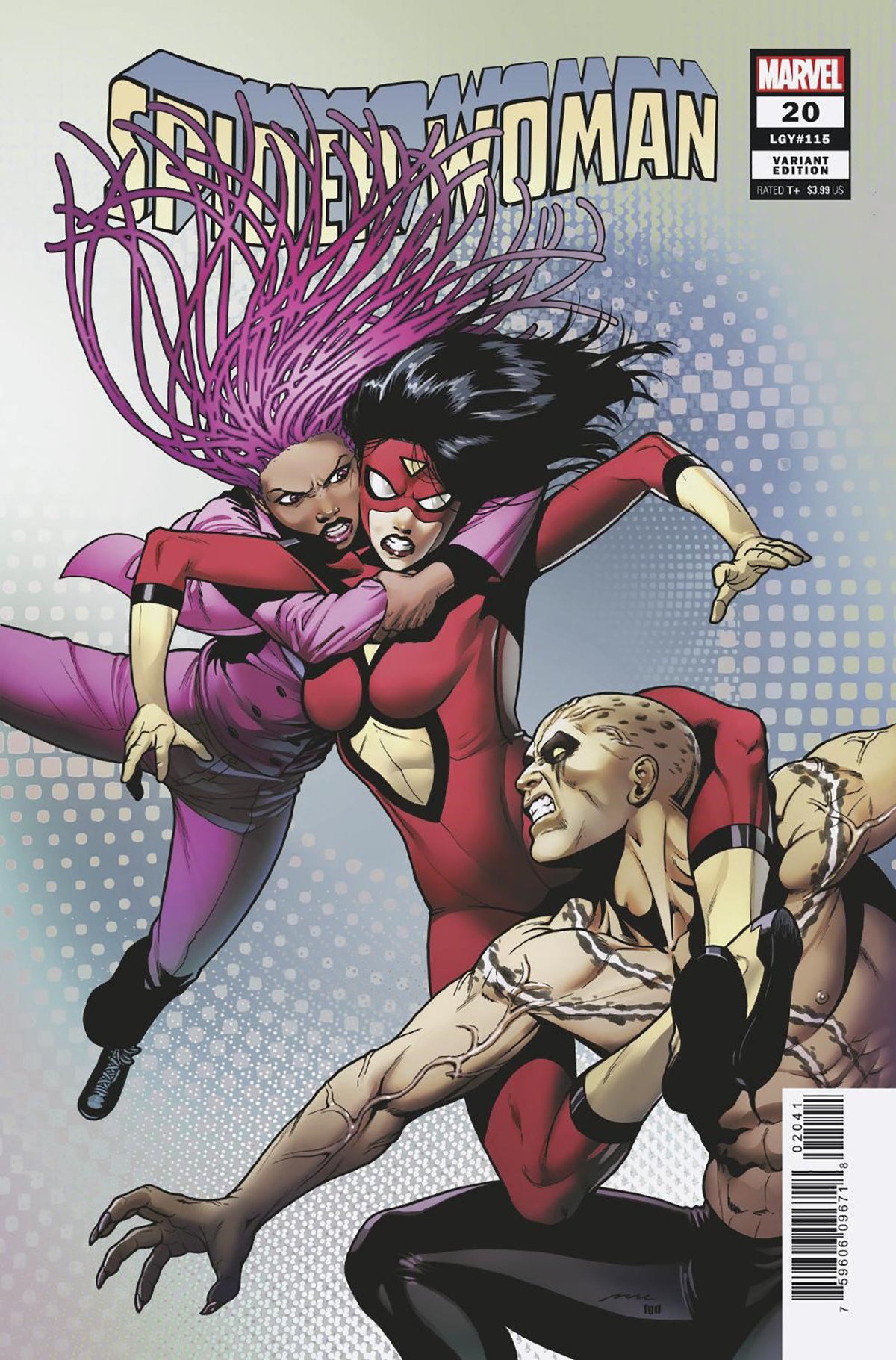 Image of Spider-Woman 20 Perez Variant comic sold by Stronghold Collectibles.
