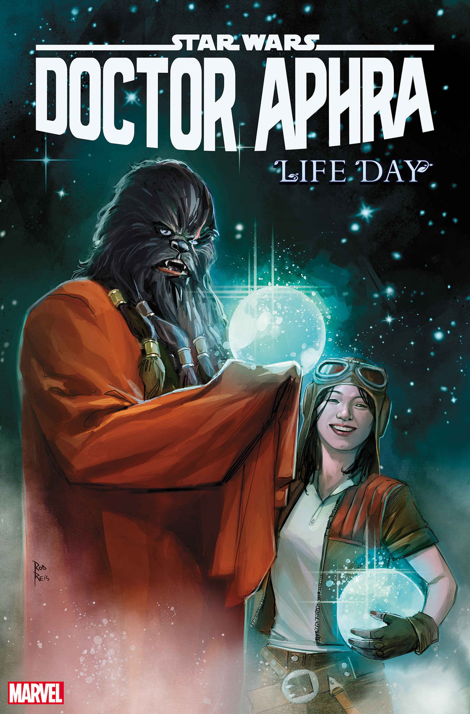 Stock photo of Star Wars: Doctor Aphra 38 Rod Reis Life Day Variant [Dd] Comics sold by Stronghold Collectibles
