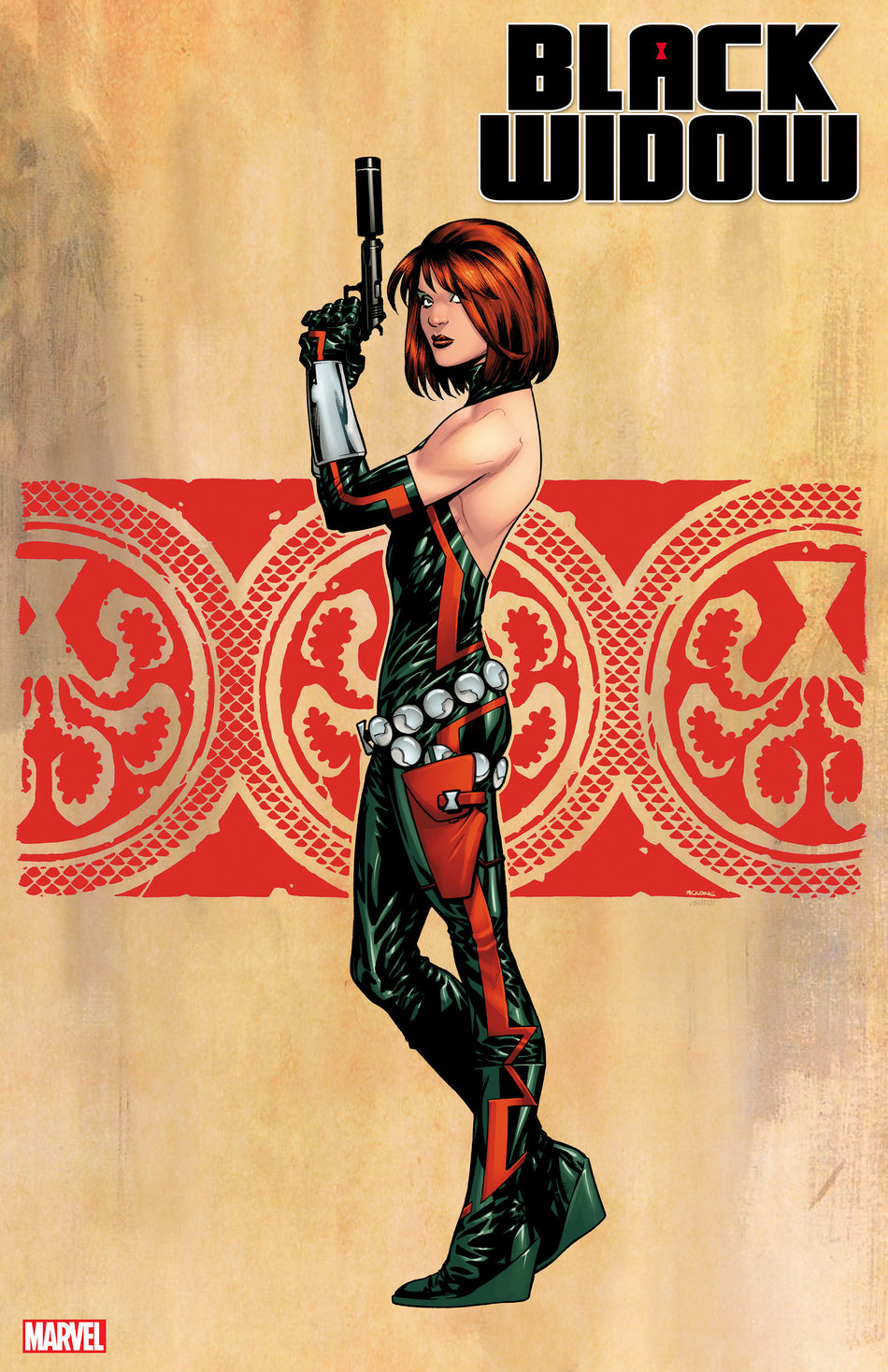 Image of Black Widow 13 Mckone Devil'S Reign Villain Variant comic sold by Stronghold Collectibles.