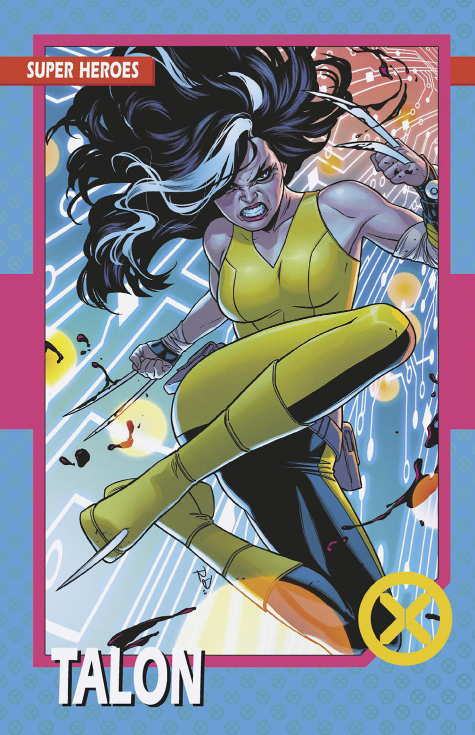 Stock photo of X-Men 24 Russell Dauterman Trading Card Variant comic sold by Stronghold Collectibles